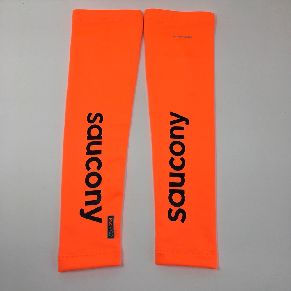 Saucony Drylete Vizipro Arm Warmers Size Medium